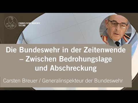 Generalinspekteur Carsten Breuer über die Bundeswehr in der Zeitenwende