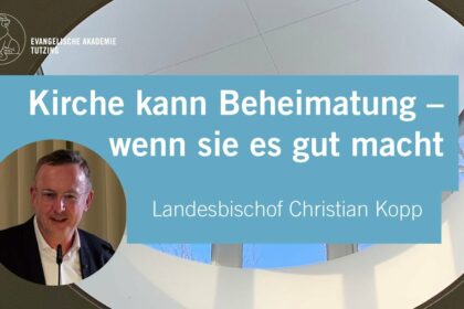 Bild Landesbischof Christian Kopp: Kirche kann Beheimatung – wenn sie es gut macht