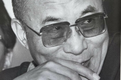 Dalai Lama 1990 in Tutzing