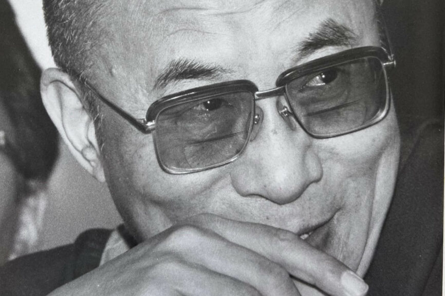 Dalai Lama 1990 in Tutzing