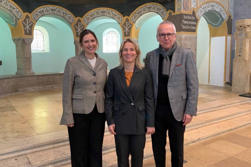 Dorothea Grass, Verena Bentele, Udo Hahn