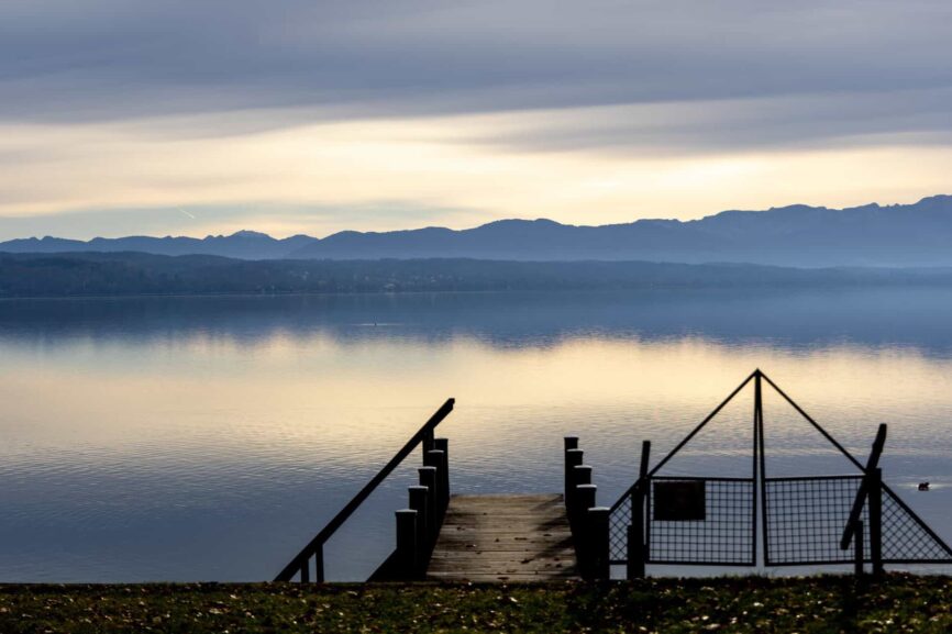 Stimmung am See im November 2025