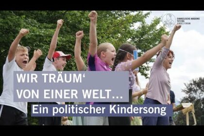 Bild Wir träum‘ von einer Welt / Grundschulkinder aus Murnau