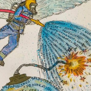 Feuerwehr-Engel von Caro Scharrer