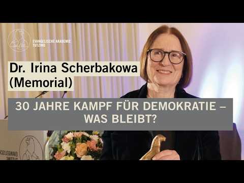 30 Jahre Kampf für die Demokratie – was bleibt? / Tutzinger Löwe für Irina Scherbakowa