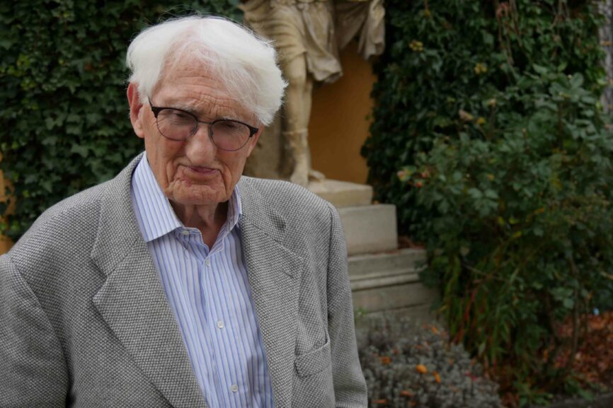 Jürgen Habermas 2021 in Tutzing