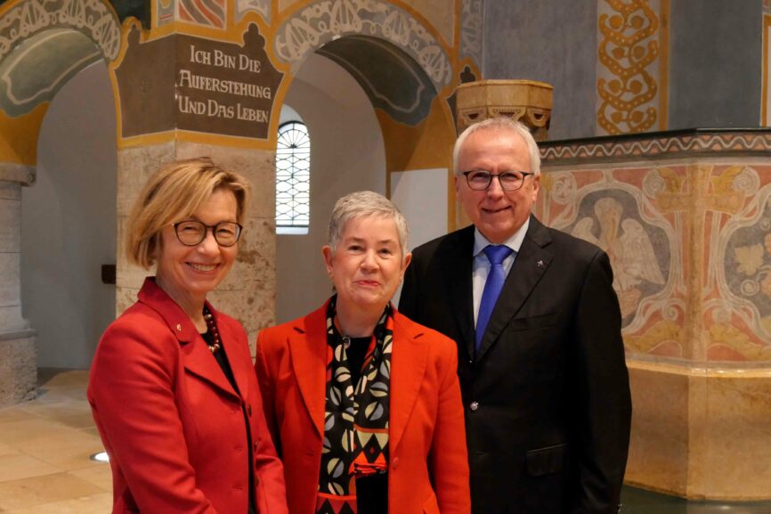 Brigitte Grande, Irme Stetter-Karp, Udo Hahn