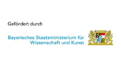 gefördert durch Bayerisches Staatsministerium für Wissenschaft und Kunst