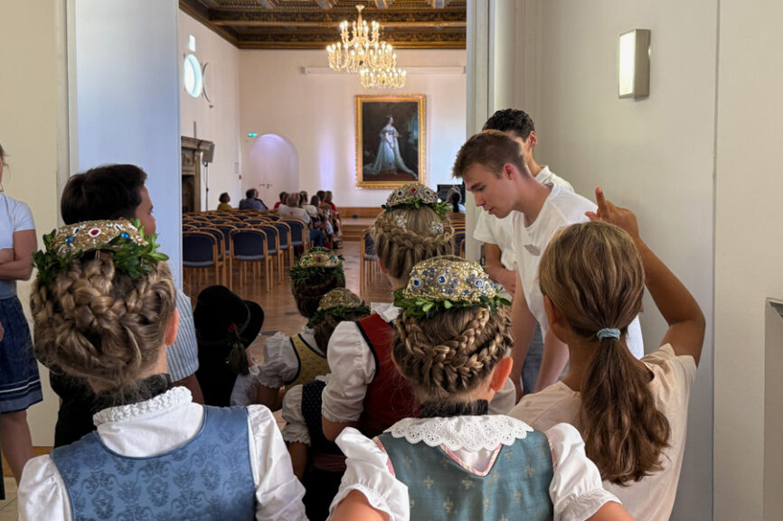 Kinderführung Musiksaal Schloss Tutzing Tag der offenen Tür 2026